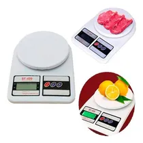 Comprar Balanza Gramera Digital Electrónica Cocina De 1g-10kg Capacidad máxima 10 kg Color Blanco