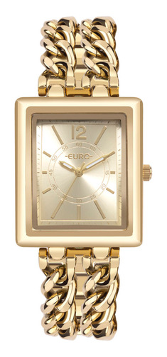 Relógio Euro Feminino Chains Dourado - Eu2035yts/4d