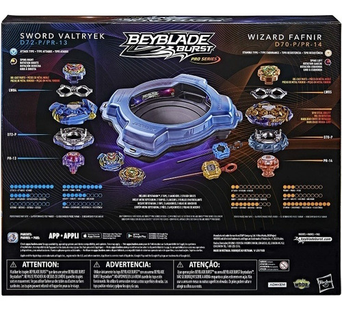 Imagen 4 de 4 de Beyblade Burst Pro Series Evo Elite Champions Arena Combate