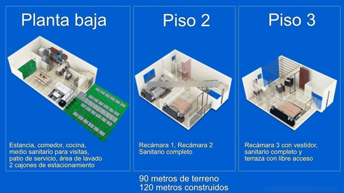 Casas De 3 Niveles En Venta Al Sur De Pachuca