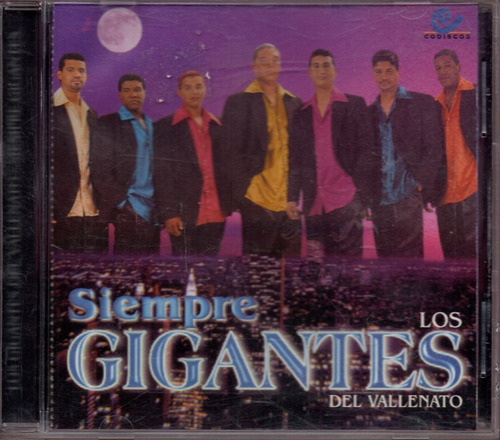 Cd Los Gigantes Del Vallenato --siempre