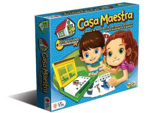 Juego De Mesa Casa Maestra Palabras Original Top Toys