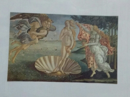 Recorte Imagen Cuadro El Nacimiento De Venus Botticelli (rc)