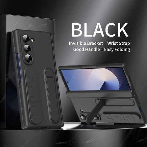 Funda De Teléfono Para Samsung Z Fold 6, 5, 4, 3, Eje, Bisagra, Soporte, Soporte, Película Protectora Zfold4, Todo Incluido, Anticaída