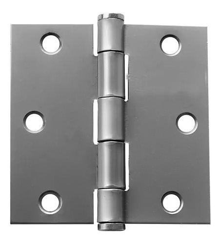 Bisagra Plateada 3 X 3 9a145-hhdg3-cp Security