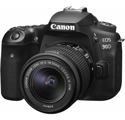 Imagen 2 de 8 de Camara Profesional Canon 90d 4k 18.55mm 32,5mpx Wifi 11 Fps