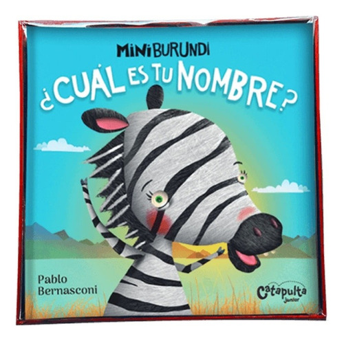 Libro De Tela Cual Es Tu Nombre ? - Mini Burundi - Infantil