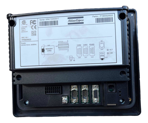 Atlas Copco Elektronikon P1900 5200 22 Mk5 Plus Gráfica