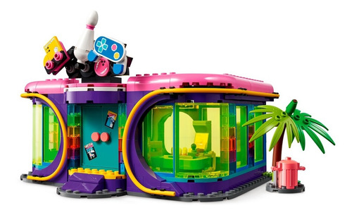 Kit De Construcción Lego Friends Roller Disco Arcade 41708 Cantidad de piezas 642