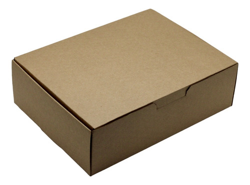 50 Piezas Caja De Carton Ecommerce 24 X 18 X 7.5 Cm Empaque Color Marrón