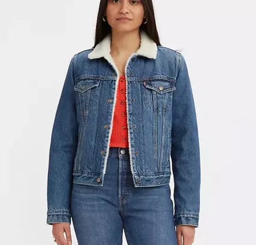 Chaqueta jean ovejera hotsell