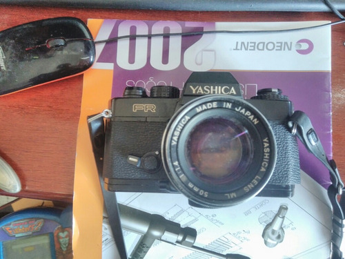 Maquina Fotografica Yashica Fr Japan Raridade