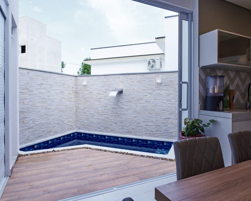 Imagem 6 de 15 de Casa 136m² 3 Dormitórios 1 Suíte Com Closet Condomínio Terras De São Francisco Sorocaba - Ca00918 - 69784048