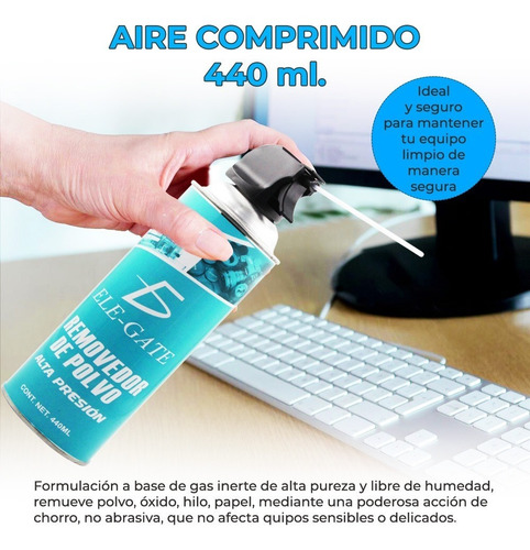 Imagen 8 de 8 de Kit De Limpieza 7 Pz Aire Toallas Húmedas Alcohol Espuma