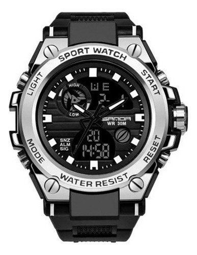 Sanda739 Reloj Casual Militar For Hombre Resistente Al Agua