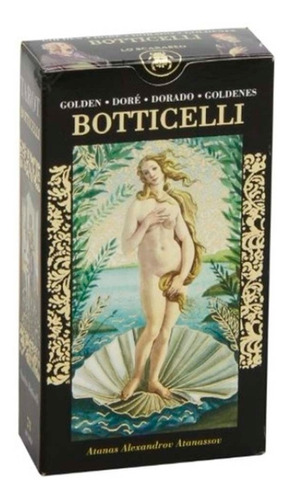 Botticelli Dorado Tarot (cartas + Manual) Lo Scarabeo Nuevo