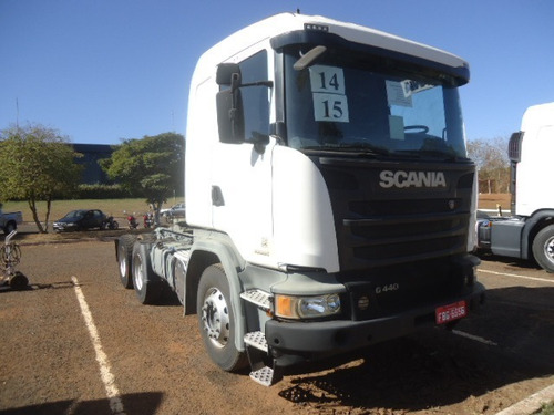 Scania G 440 6x4 2014/2015 Boogie Pesado C/ Over Drive