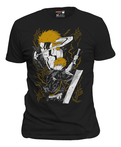 Playera Anime Bleach Ichigo Kurosaki #0005bh