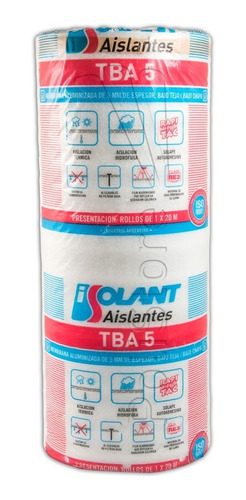 Espuma Isolant Tba5 Aislante Aluminizada X 20mts - Envíos