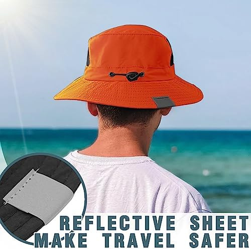 Seektop Surf Bucket Hat Con Protección Uv Upf 50+, Sombrero