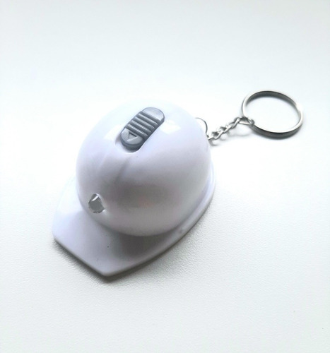 Llavero Casco Con Destapador Y Luz Para Ingenieros,etc