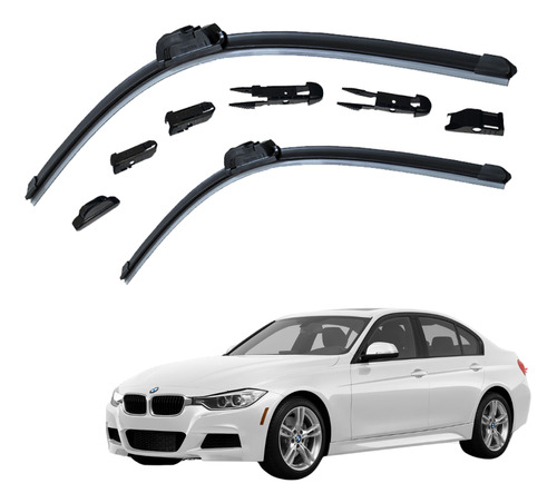 2 Plumas Limpiaparabrisas Reluvsa P/ Bmw 320i 2013/2023