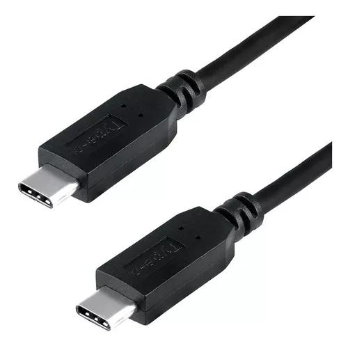 Cable Tipo C A C Negro 1,8m Usb 3.1 Carga Rápida Argom Tech