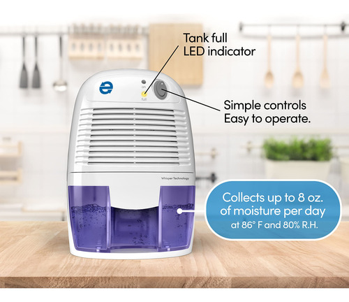 Deshumidificador Eva-dry Edv-1100 Whisper-quiet De 500 Ml Pa