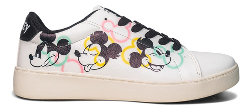 Zapatillas Disney Mujer Adulto Blanco Mk004390n-149 Blanco