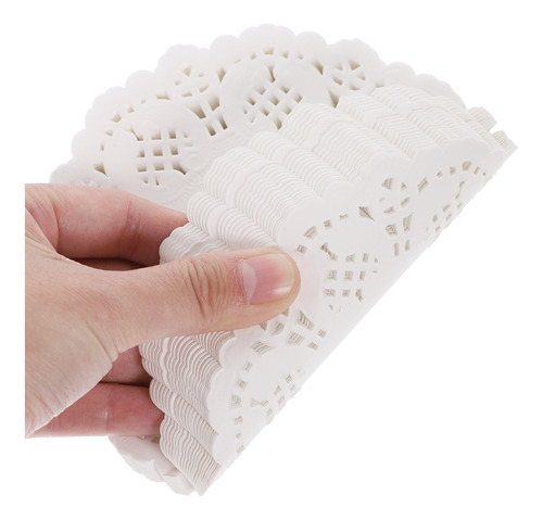 Tapetes De Papel Para Postres, Tartas, Encaje, 420 Unidades