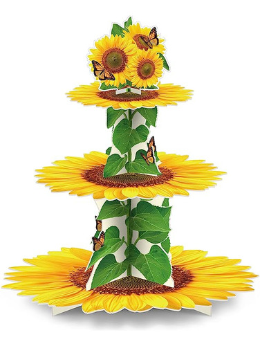 Soportes Girasol Para Decoracion Cumpleaños Baby Shower Sopo