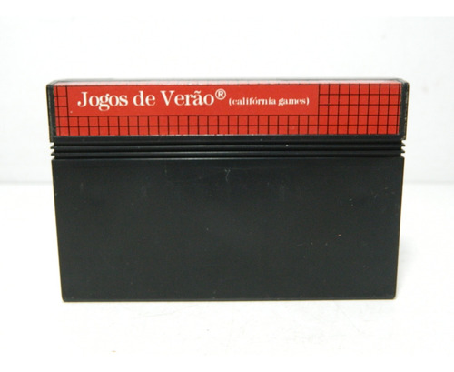 Jogos De Verão California Games Original P/ Master System (Usado)