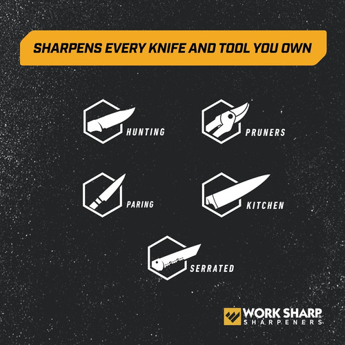 Work Sharp Afilador De Cuchillos Compact Pivot Plus, Cuchill