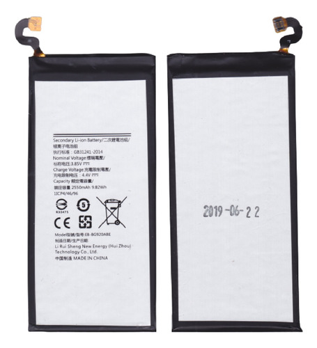 Bateria Compatible Para Samsung G920 S6 Flat
