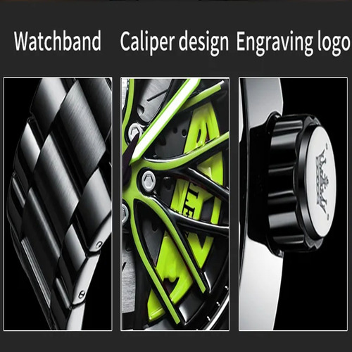 Relojes De Hombre Deportivos Impermeables De Lujo