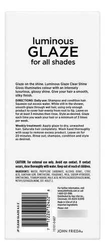 John Frieda John Frieda Luminous Glaze Brillo Claro
