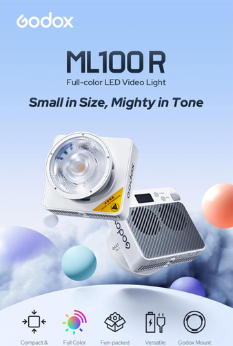 Luz Led Rgb Ml100r 110w Con Reflector Intercambiable De 15°