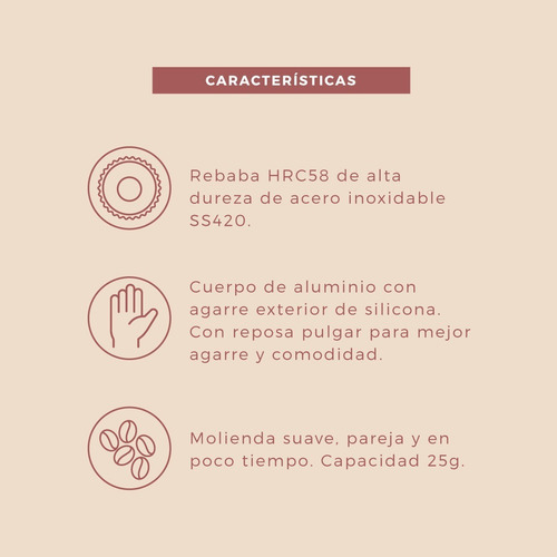 Imagen 7 de 9 de Molinillo Café Manual Normcore V2 Mejor Que Timemore Y Hario