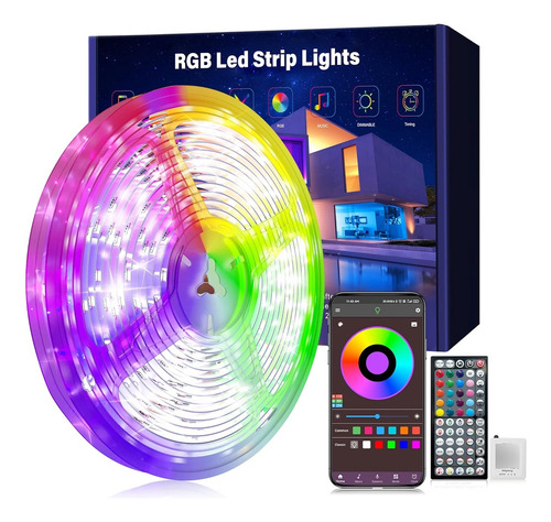 Luces Led Para Dormitorio De 100 Pies (1 Rollo De 100 Pies)