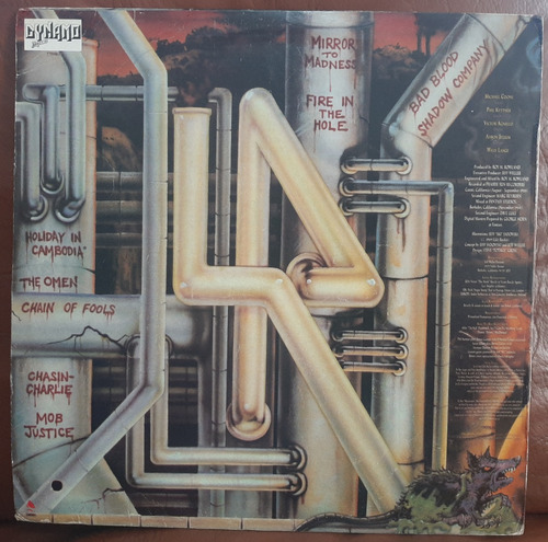 Lp Vinil Laaz Rockit Annihilation Principle C/ Encarte Raro (Usado)