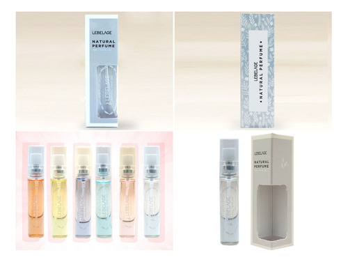 Perfume Coreano No.6 Fragancia Natural A Talco De Bebé (3pz)