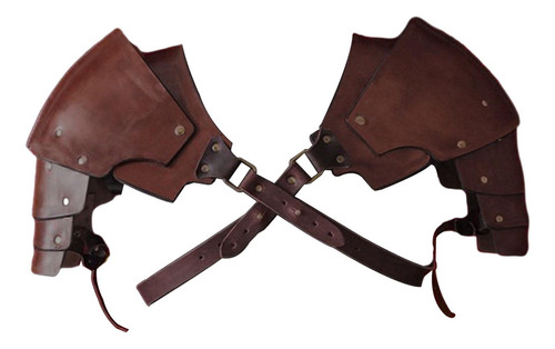 2 Hombro Medieval Pauldron Cubierta De Hombro Capa Arnés