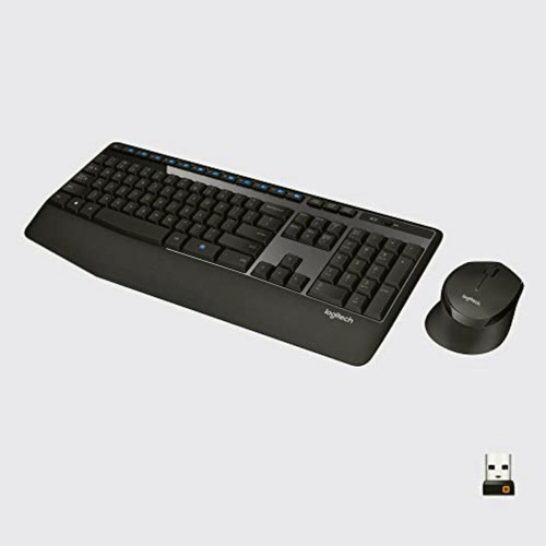 Logitech Mk345 Combo De Mouse Y Teclado Inalámbricos, Negro