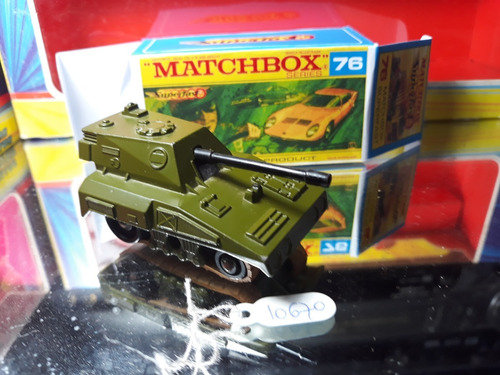 Miniatura 1973 Matchbox Lesney  Sp Gun Truck  #nas02-b