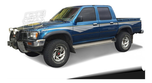 Calco Toyota Hilux Sr5 Ploteada Lado Derecho
