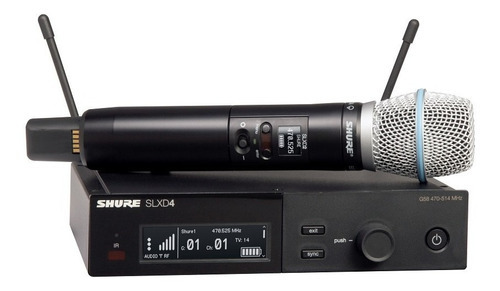 Micrófono inalámbrico Shure SLX-D24/B87a-G58