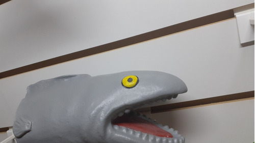 Imagen 4 de 6 de Pack X2 Tiburon ,anguila Elec. Pes Marioneta Mano Puppet