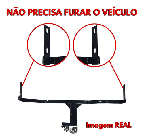 Engate Reboque Fixo Hb20 Sedan 2022 2023 2024 Tração 500kg