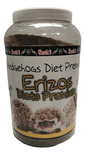 Alimento Para Erizo 2.5 K Con Tenebrio Dieta Premium