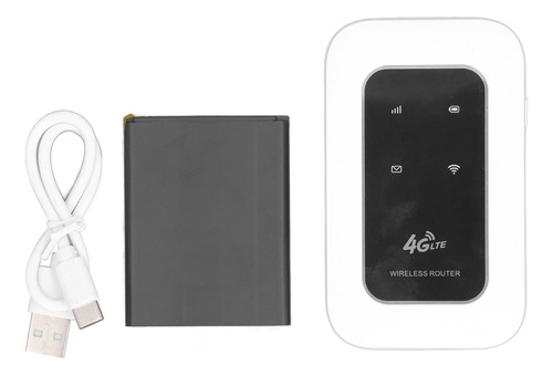 Módem Wifi 4g Lte Portátil Y Enrutador De Punto De Acceso De